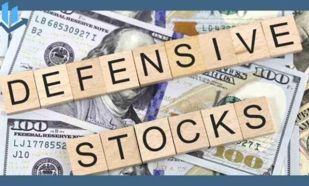 Defensive stocks during market downturns: Navigating the storm with resilience