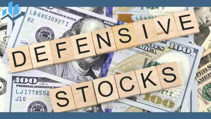 Defensive stocks during market downturns: Navigating the storm with resilience