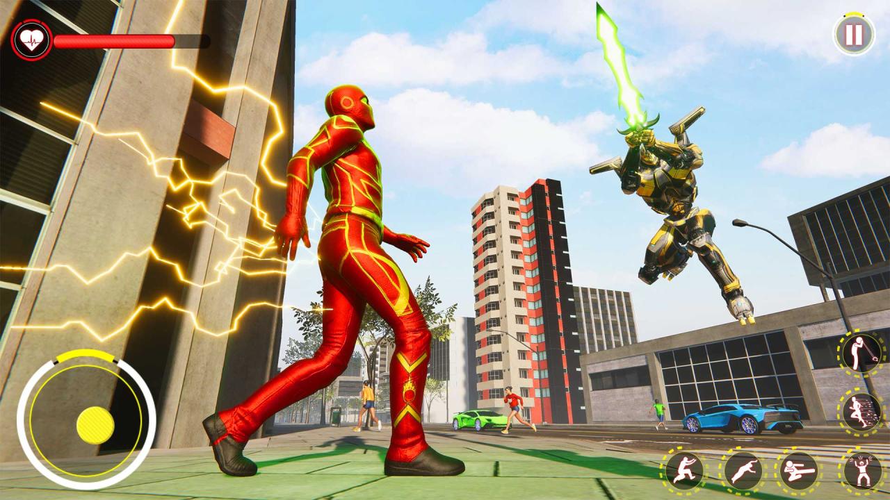 Flash Light Speed Hero 3D Games - Free Superhero Games For Kids ... Flash games